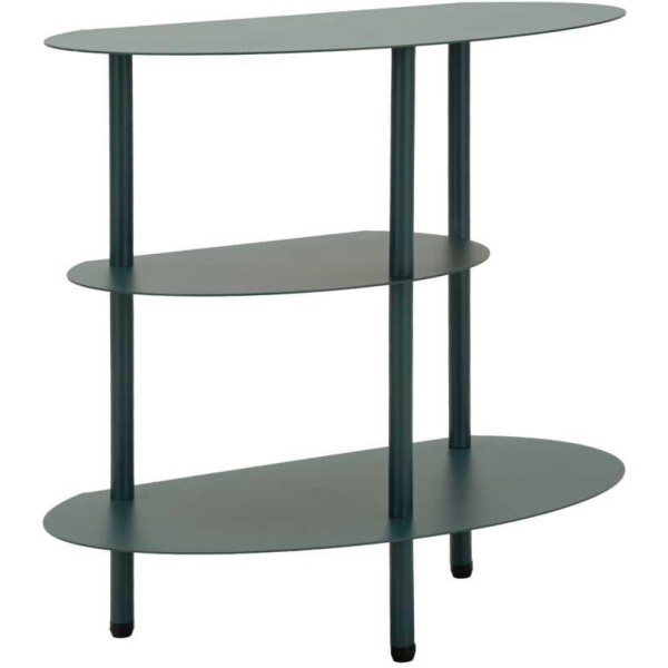 Table de chevet en métal Saturn 49.5 x 27.5 x 49.5 cm