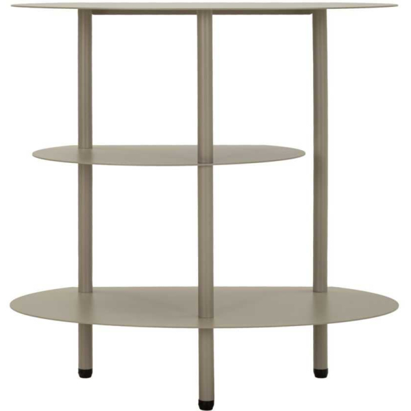 Table de chevet en métal Saturn 49.5 x 27.5 x 49.5 cm - 66,90