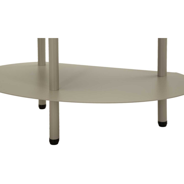 Table de chevet en métal Saturn 49.5 x 27.5 x 49.5 cm - 8