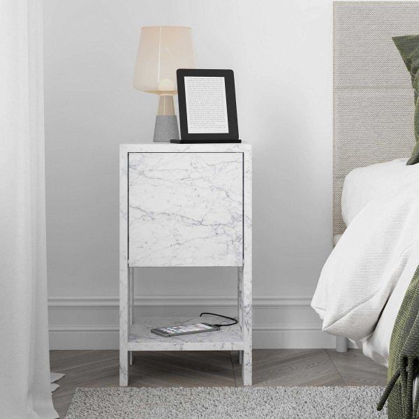 Table de chevet avec rangements Ema - 49,90
