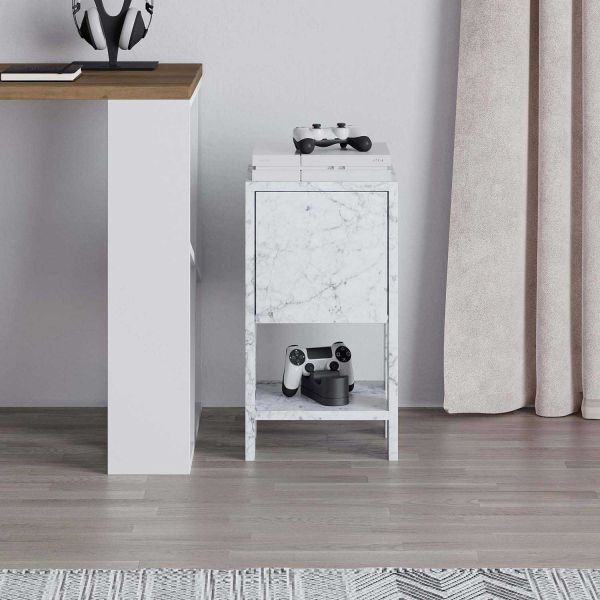Table de chevet avec rangements Ema - 7