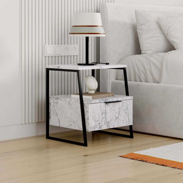 Table de chevet avec rangements Pal - 5