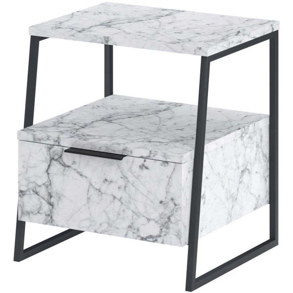 Table de chevet avec rangements Pal