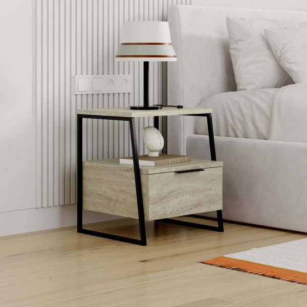 Table de chevet avec rangements Pal - 5