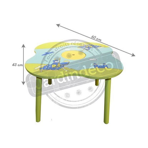 Table pour enfant Chevalier - 25,90