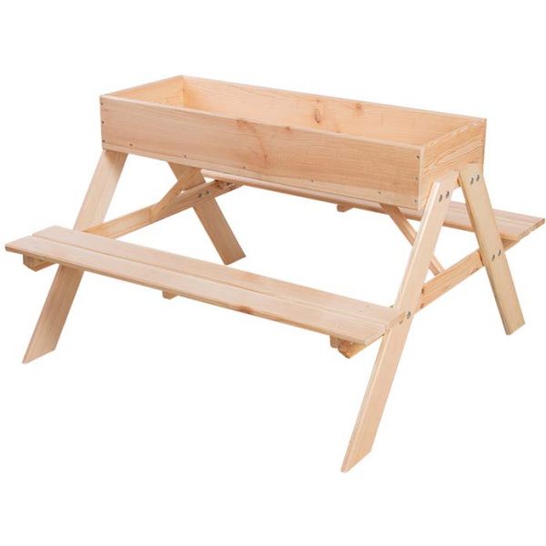 Table enfant avec bac à sable intégré - KIDS IN THE GARDEN