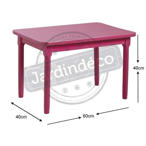 Table enfant en hêtre - AUBRY GASPARD