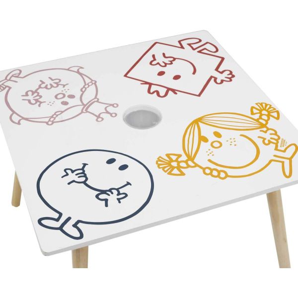 Table pour enfants avec pot à crayon intégré Monsieur Madame - 49,90