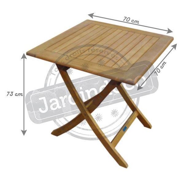 Table en eucalyptus Sophie - PRL-0436