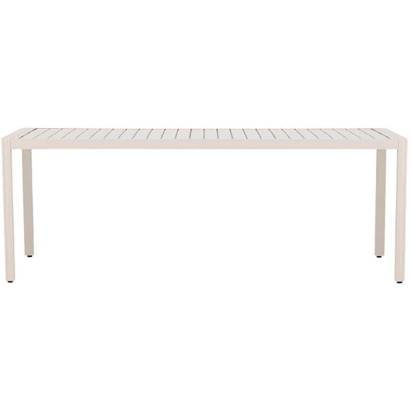 Table extérieure en aluminium 200 x 90 x 72 cm Giardini