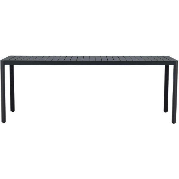 Table extérieure en aluminium 200 x 90 x 72 cm Giardini