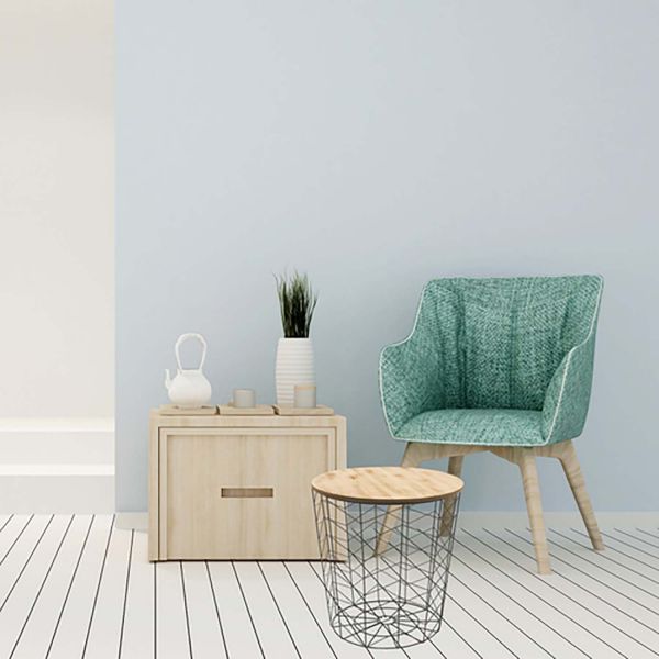 Table filaire en bois et métal Chevron - THE HOME DECO FACTORY