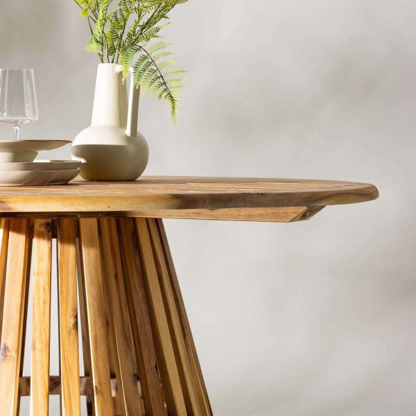 Table de jardin en acacia Lumpur - Venture Home