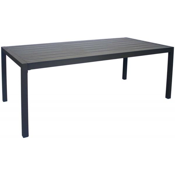 Table de jardin en aluminium Sarana