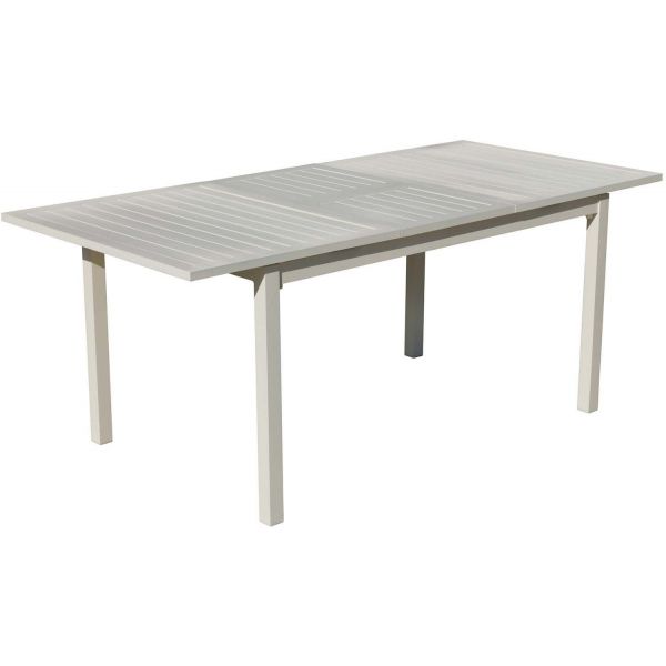 Table de jardin en aluminium extensible Sarana