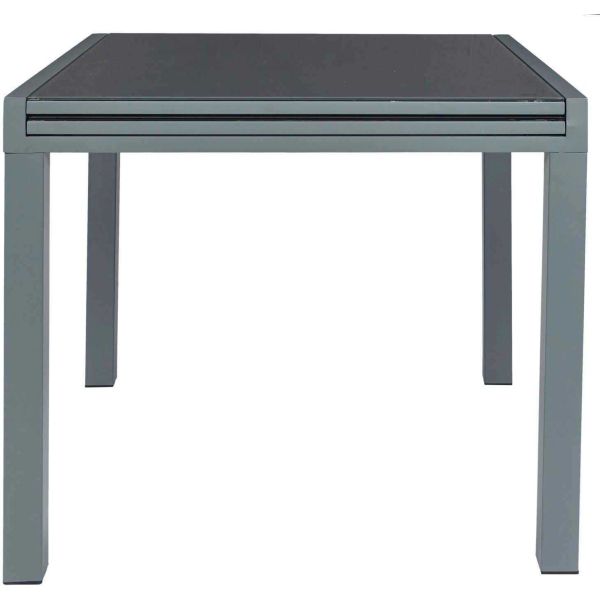Table de jardin extensible en métal Haria 80 x 80 x 75 cm - 259
