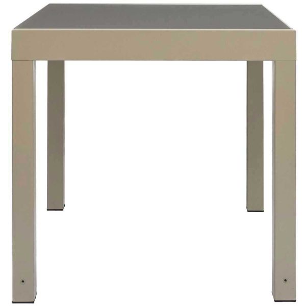 Table de jardin extensible en métal Haria