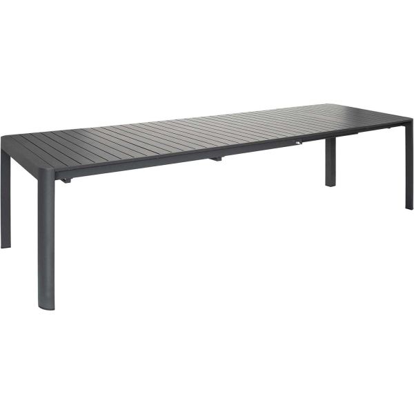 Table de jardin extensible 8 à 12 personnes en aluminium Palma