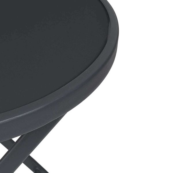 Table de jardin pliable en métal Elba - 5