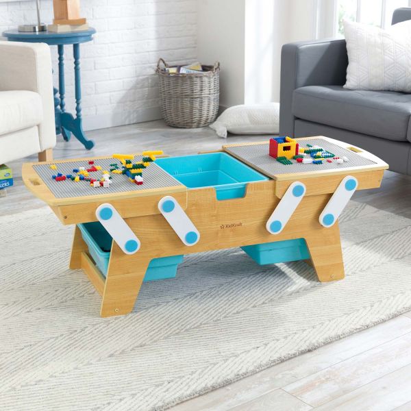 Table pour jeux de constructions Building Bricks - KID-0365