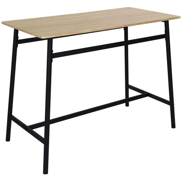 Table mange debout en bois et métal Loka