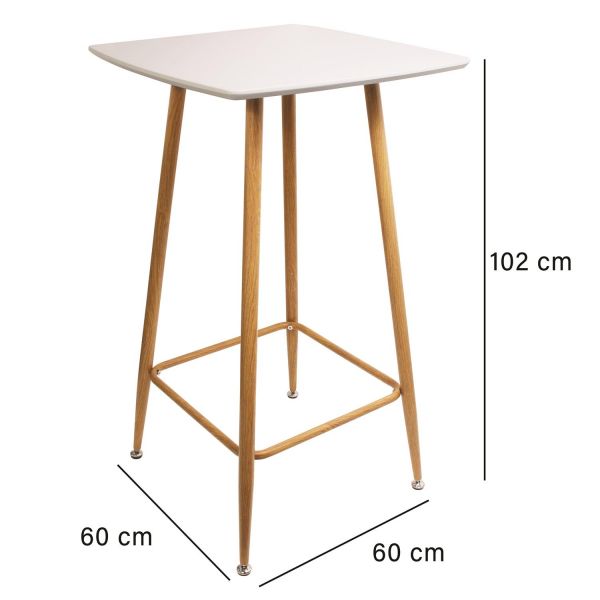Table mange-debout style scandinave - CMP-0908