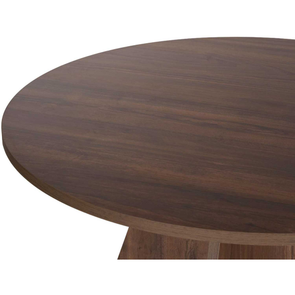 Table à manger ronde en aggloméré Virella - 5