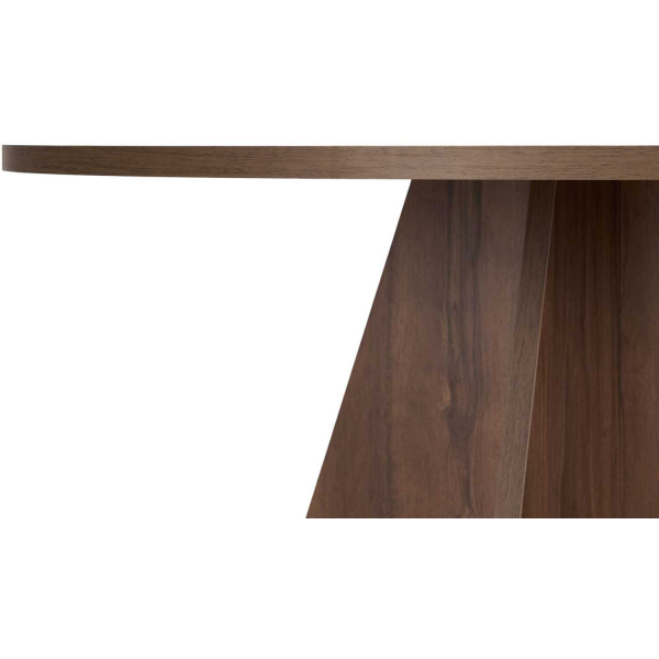 Table à manger ronde en aggloméré Virella - 6