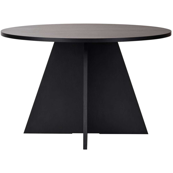 Table à manger ronde en aggloméré Virella - 179