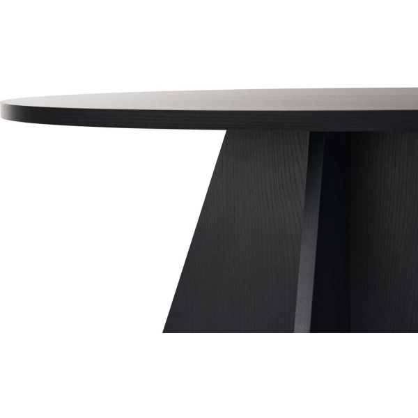 Table à manger ronde en aggloméré Virella - 6