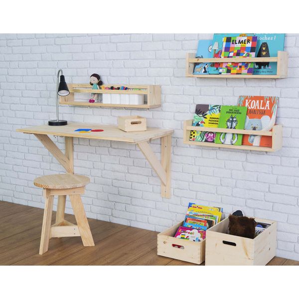 Table murale en pin massif Kit Line - ASTIGARRAGA