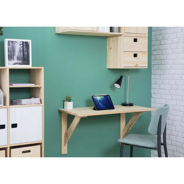 Table murale en pin massif Kit Line - 69,90