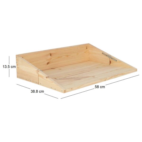 Table murale rabattable en bois - 9