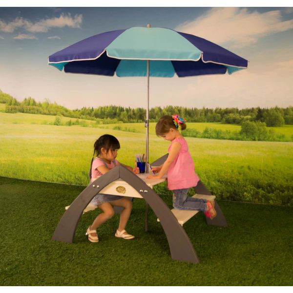 Table de pique-nique enfant avec parasol Kylo - PRA-0158