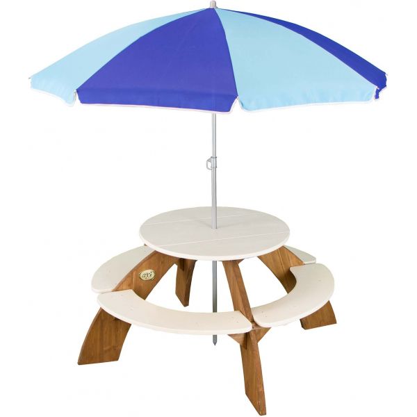 Table de pique-nique enfant avec parasol Orion
