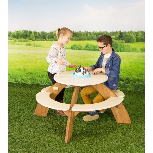 Table de pique-nique enfant avec parasol Orion - PRA-0160