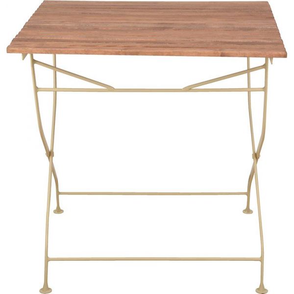 Table pliable en bois et métal - ESSCHERT DESIGN