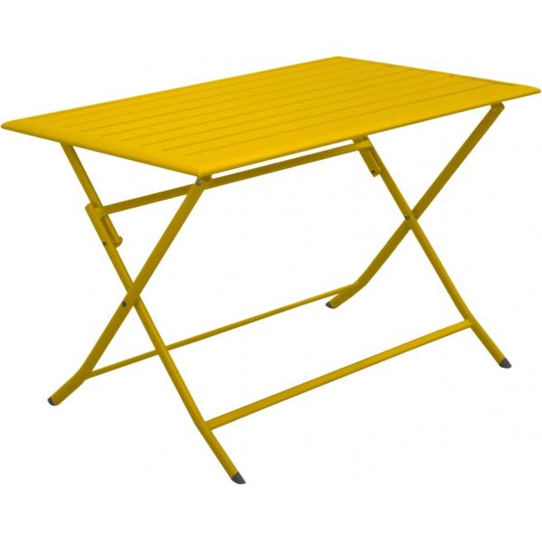 Table pliante en aluminium Lorita 110 cm - PROLOISIRS