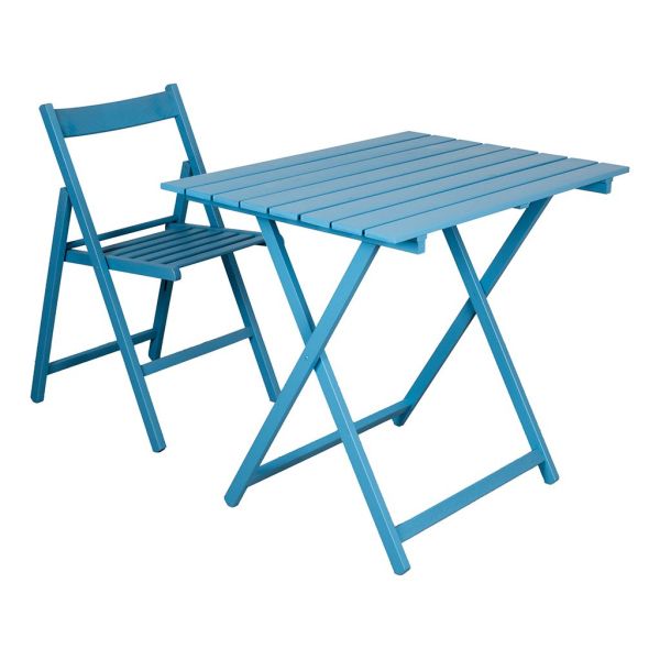 Table pliante 60 x 80 cm en bois - ITA-0111