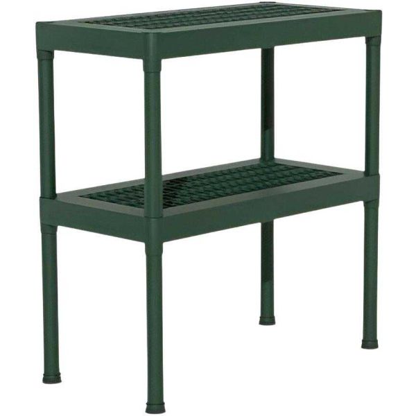 Table de rempotage en résine verte