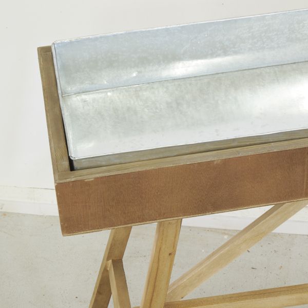 Table à rempoter en bois et métal - 145