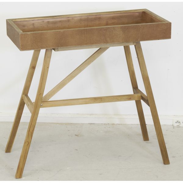 Table à rempoter en bois et métal - 5