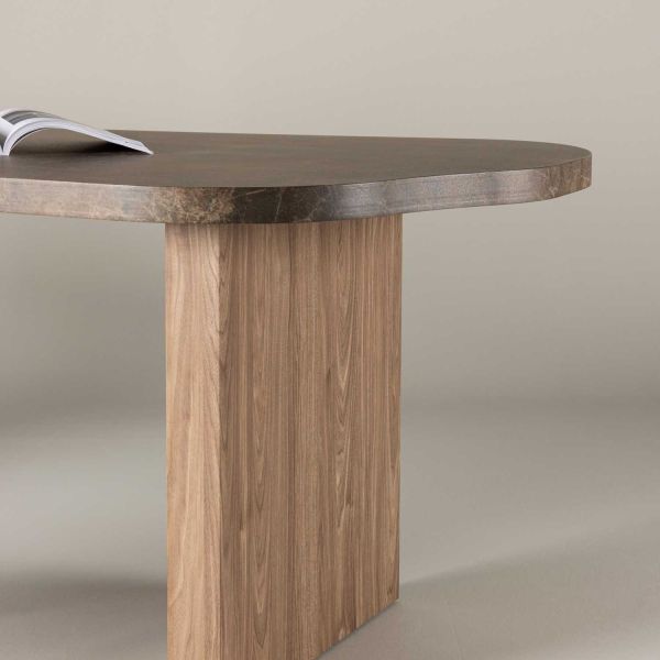 Table de repas 230 x 100 cm Eleonora - 7
