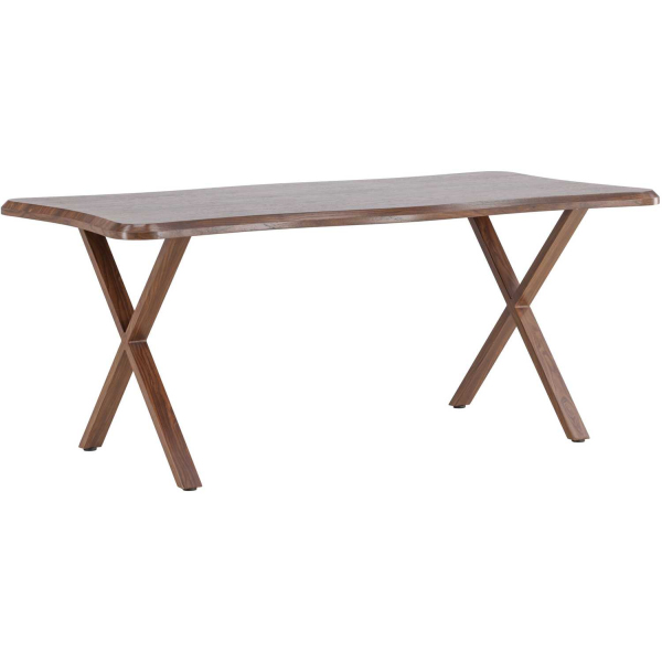 Table repas en MDF Fiona 180 x 90 x 75 cm