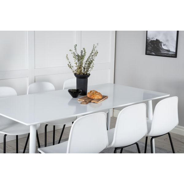 Table de repas en MDF Polar 180 x 90 cm - 7