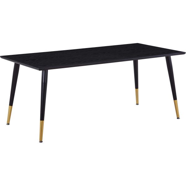 Table de repas en MDF et acier Dipp 180 x 90 cm