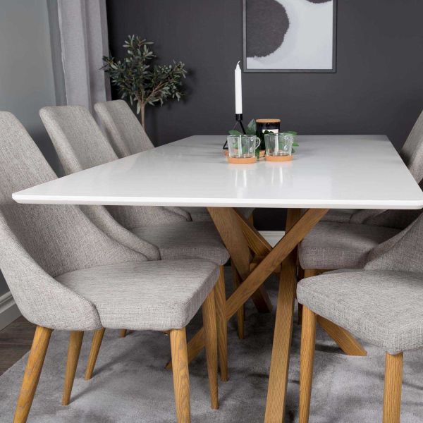 Table de repas 90 x 180 cm Piazza - 339
