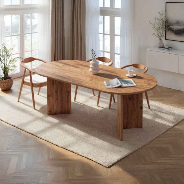 Table de repas en aggloméré Sabella - HANAH HOME