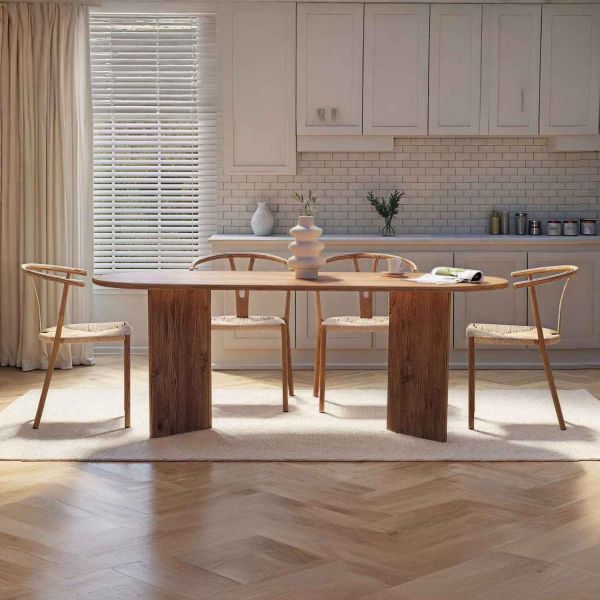 Table de repas en aggloméré Sabella - 8