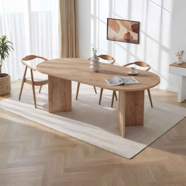 Table de repas en aggloméré Sabella - HANAH HOME